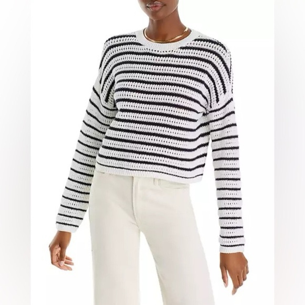 AQUA Cotton Crewneck Sweater Exclusive size S